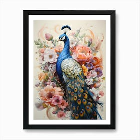 Peacock 2 Art Print