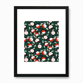 Apple Print Art Print