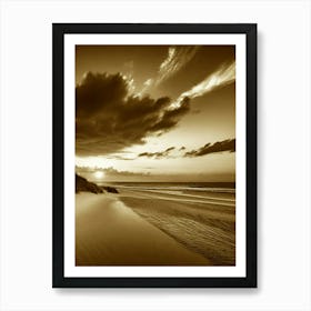 Sunset At The Beach 668 Art Print