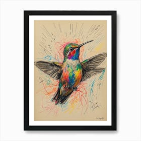 Hummingbird 7 Art Print