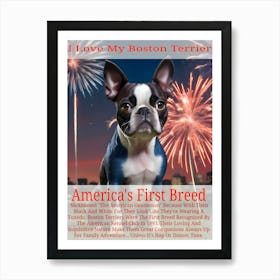 America's Breed ~Reimagined 1 Art Print