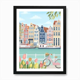 Amsterdam City Art Print