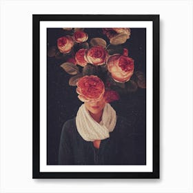 The Smile Of Roses Art Print