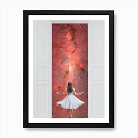 Galaxy Girl Poster