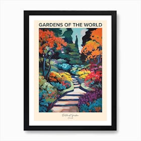 Butchart Garden Canada Gardens Of The World Poster Art Print