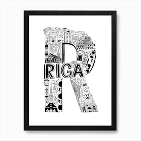 Riga Art Print