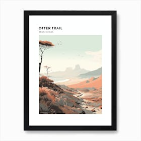 Otter Trail South Africa Hiking Trail Landscape Poster Art Print