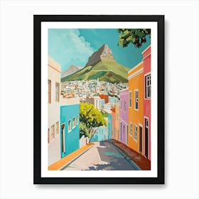 Kitsch Capetown Illustration 3 Art Print