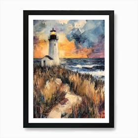 Contemporary Lighthouse 9 Art Print