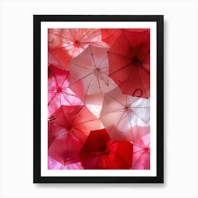 Many Umbrellas Art Print