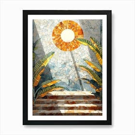 Sun And Sunbeams Art Print