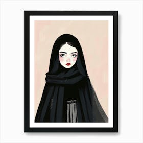 Islamic Girl Art Print