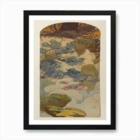 Asian Landscape 5 Art Print