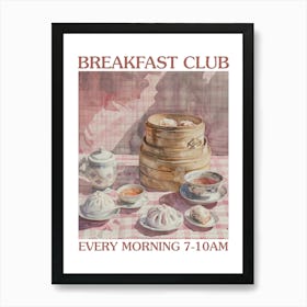 Breakfast Club Dim Sum 3 Art Print