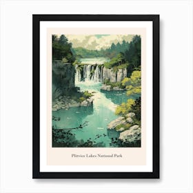 Plitvice Lakes National Park Art Print