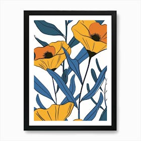 Poppies 102 Art Print