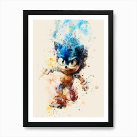 Sonic The Hedgehog 3 Art Print