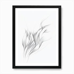 Abstract Smoke Art Print