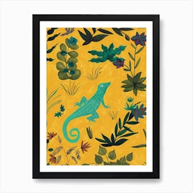 Lizard Art Print