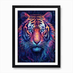 Tiger Portrait Art Print