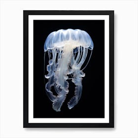 Sea Nettle Jellyfish Ocean Realistic 7 Art Print