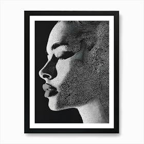 Portrait Of A Woman 44 Art Print