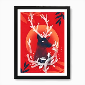 Charming Deer Art Print