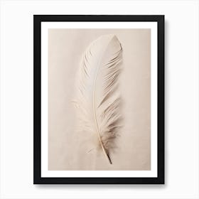 White Feather 3 Art Print