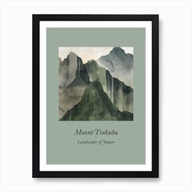 Landscapes Of Japan Mount Tsukuba 9 Art Print