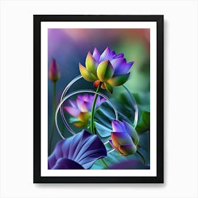 Lotus Flower 137 Art Print