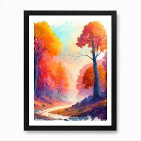 Autumn Landscape 1 Art Print