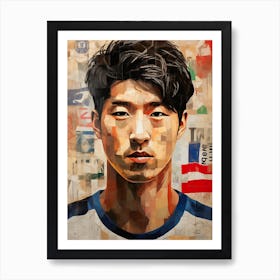 Son Heung Min (2) Art Print