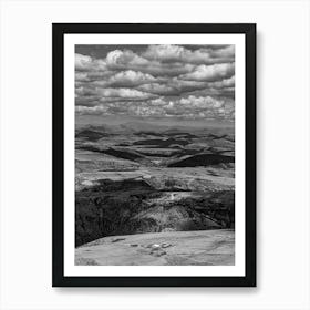 Mountains And Clouds Art Print