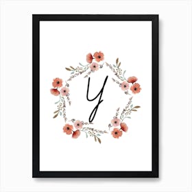 Wild Flower Y Art Print