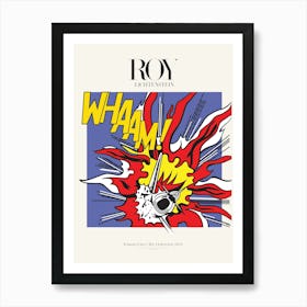 Whaam! Poster |Roy Lichtenstein 1963 Art Print