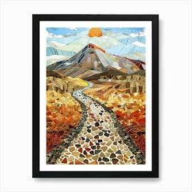 Path To The Sun 2 Art Print