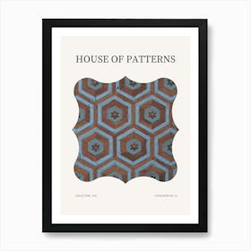 Tile Pattern Poster 13 Art Print