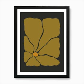 Autumn Flower 03 - Spruce Art Print