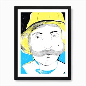 Sailor Portrait Art Print