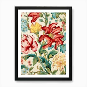 Floral Pattern 16 Art Print