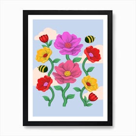 Garden Party Art Print