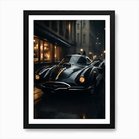 Batman Batmobile 1 Art Print