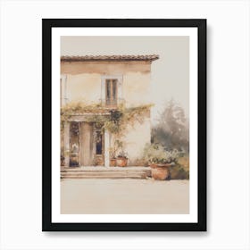 Tuscan House Art Print