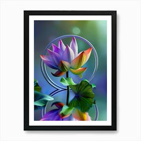 Lotus Flower 136 Art Print