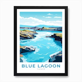 Iceland Blue Lagoon Travel Art Print