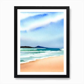 Umina Beach 2, Australia Watercolour Art Print