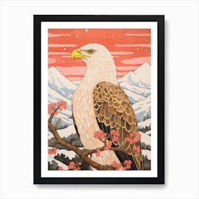 Bird Illustration Eagle 2 Art Print