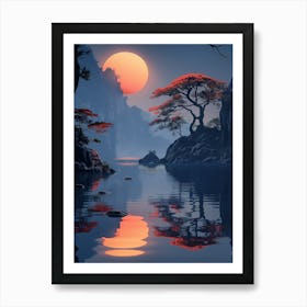 Asian Landscape 1 Art Print