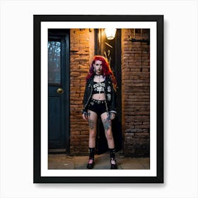 The Return Of Pretty Punk Girl ~Reimagined 17 Art Print