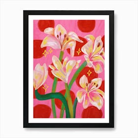 Lily Painting Art Print